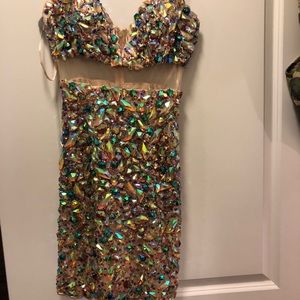 Jovani Studded Women’s Dress